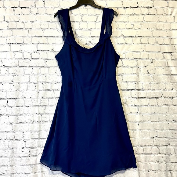 Acevog Dresses Nwt Womens Sleeveless Navy Blue Tie Back Summer — free download
